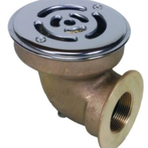 Bodenablauf D155mm 11/2" 90GFlansch-Deckel (2011000)