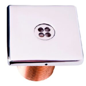 Einlaufdüse eckig GBZ 2"AGSichtteil V4A (3150221)