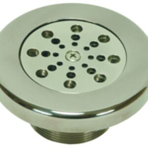 Einlaufkulisse 11/2" 40mm RG5Oberteil aus VA (3820020)