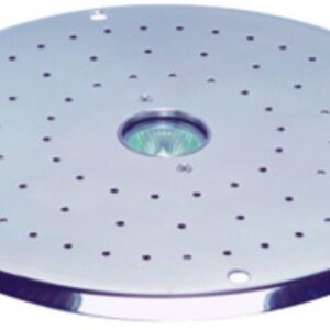 Abdeckplatte V4A Scheinwerfer3er Power LED RGB