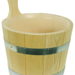 Aufgusseimer 5l. Fichtem.Kunststoffeinsatz (S2226)