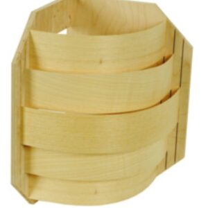 Holzblendschirm Ecke (S2257)